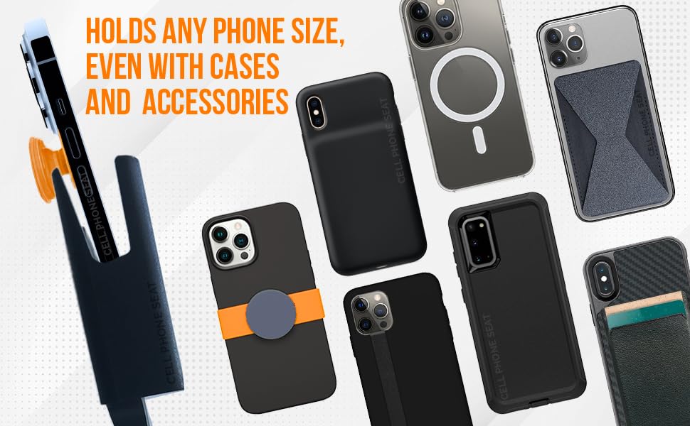 Cup Holder Phone Holder Mount For Car, Car Phone Cupholder For Cars Or Trucks, Made In Usa, Fits All Phones, Fits Cases & Access